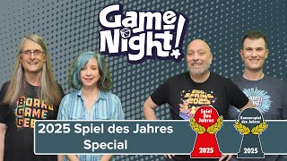 GameNight! 2025 Spiel des Jahres Special