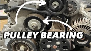 S2000 Pulley Bearing ?  - HOW TO FIX it yourself!