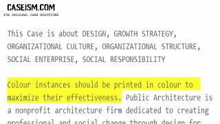 Public Architecture  Case Study Help - Caseism.com