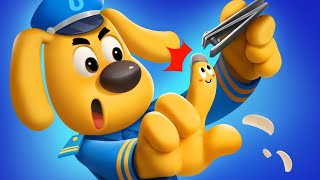Córtate las Uñas 💅 Dibujos Animados 🔍Sheriff Labrador en Español