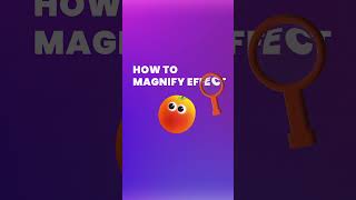 How to make magnify effect on After effect. #tutorial #aftereffects #motiongraphics  #motionmenon