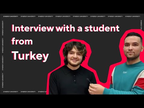 Interview with a student from Turkey - Sertan Ak