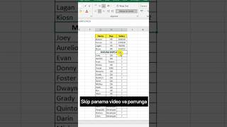 Merge Cells like a boss 😉🕶️👌in excel in tamil🤯🤯