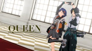 【ゼンゼロMMD/zenlesszonezero】 QUEEN 【浅羽悠真＆リン】