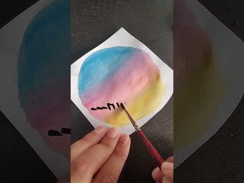 🌈🌇💖✨#shorts  #crafts #diy #tutorial #craft #art#artist  #creative #recycle #frame #heart#minicanvas
