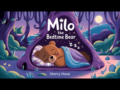 Milo the Bedtime Bear | Relaxing Bedtime Story for Kids | STORY HOUSE