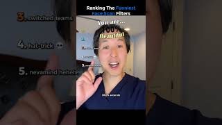 Ranking the Funniest Face Scan Filters 👤