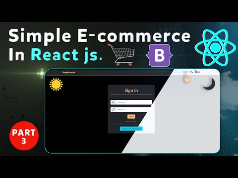 E-commerce App in React js | React js Shopping Cart | Add to cart react |  PART-3