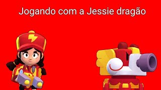 Jogando com a Jessie dragão escarlate