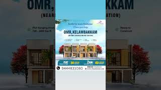 #Sale #for #plots & #Villas #in #OMR #KELAMPAKKAM & #pudupakkam #siruseri