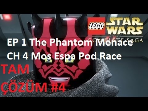 LEGO Star Wars - The Complete Saga Episode 1 The Phantom Menace Chapter 4 Mos Espa Pod Race