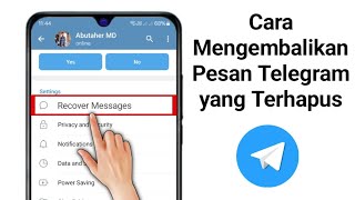 Cara Memulihkan Pesan Telegram yang Terhapus