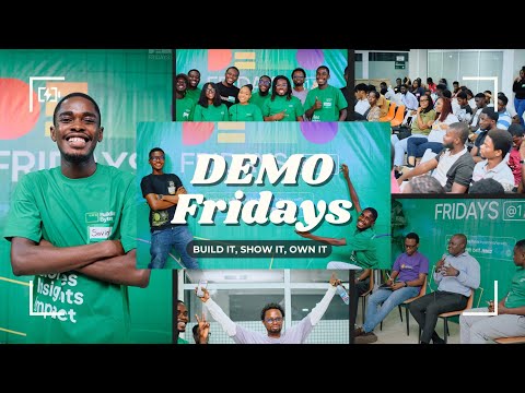 Demo Fridays: My Experience 😊🕺🏽🧑‍💻✌️