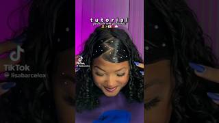 ✨tutorial de penteado com pedrinhas AFROPATY ✨ #tutorias #penteados #afropaty