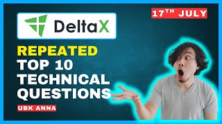 Real 😲 | DeltaX MCQ Questions and Answers 2025 | DeltaX Technical Questions