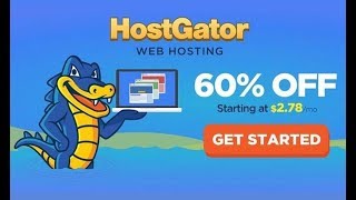 Hostgator Hosting and Domain Offer - Get upto 60% off on WebHosting & get selected domains at $4.99