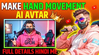 How to Make a Realistic AI Avatar with Hand Movements | AI Animation & Motion Tracking Tutorial
