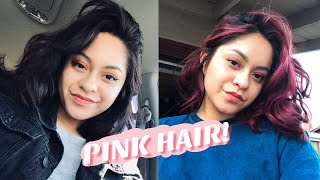 I DYED MY HAIR PINK! | Arctic Fox