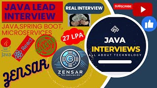 Zensar technologies interview Questions And Answer | java interview questions  |Java 8|Microservices