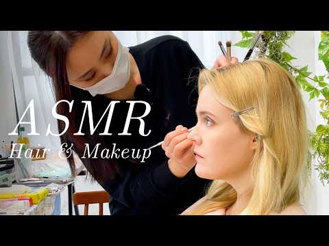 ASMR Complete Makeover and Hair Styling in TOKYO 🇯🇵 (Unintentional ASMR)
