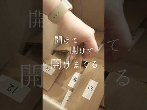 え、いいんすか？やってみたかったの！開けまくり手作りアドベントカレンダー開封✨生活音ASMR