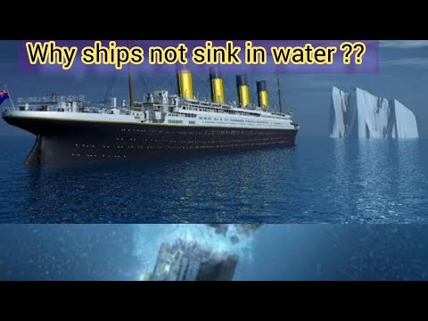 why ship not sinks? #physics #facts #factshorts #factsinhindi