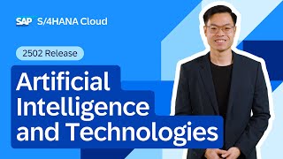 Artificial Intelligence and Technologies in SAP S/4HANA Cloud 2502 | Demo