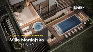 Luxury Villa Maglajska in Belgrade (3D Animation) | Archviz