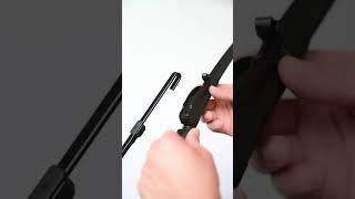 Wiper Blades Installation Instruction - Multi-functional Flat Wiper Blade NM-1005 - Adapter A