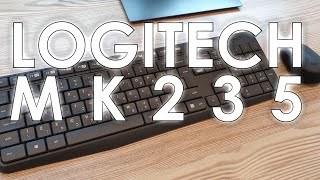 LOGITECH MK235 WIRELESS KB&MOUSE UNBOXED! (4K60FPS)