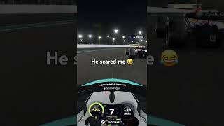 He did scare me LMAO #f125#f1simracing#funny#fyp#mercedes#abudhabi