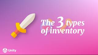 The 3 ways to make inventory items in Unity