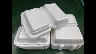 clamshell food container machine