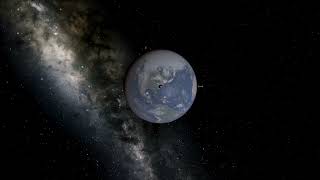 Giant Pool Ball vs. Earth Simulation in Universe Sandbox