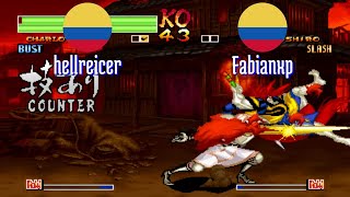 FT10 @samsho4: hellreicer (CO) vs Fabianxp (CO) [Samurai Shodown IV Fightcade] Feb 26