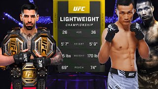 Ilia Topuria vs The Korean Zombie Full Fight | UFC Fight Night | Topuria vs Korean Zombie