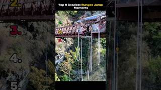 Top 5 Funniest Bungee Jump Moments 😂🪂 #shorts #funny