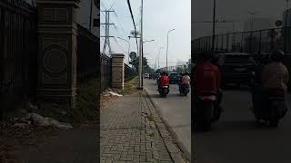 Pagi ini lalulintas Puri Mansion ke Cengkareng ramai lancar#safetydriving #jagajarak