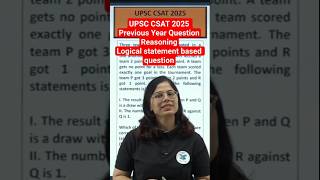 UPSC CSAT Previous Year Questions 2025 | CSAT Reasoning PYQ | UPSC CSAT Prelims paper 2 PYQ Analysis