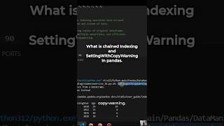 Why Chained Indexing is dangerous in pandas, with SettingWithCopyWarning |#pythonprogramming #coding