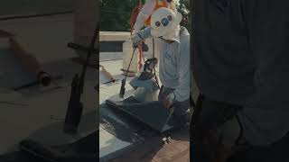 modified bitumen 💪 #roofing #construction