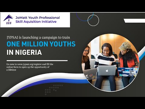 JoMatt Youth Professional Skill Acquisition Initiative