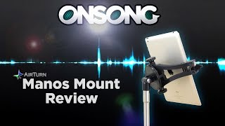 AirTurn Manos Universal Mount with OnSong