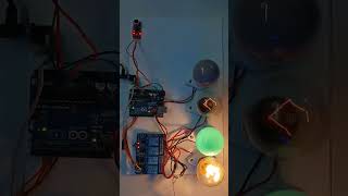 Arduino clap switch AC bulb ON/OFF#arduinoproject #automation #electronics #innovation #arduino