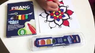 Watch Me Draw a Mandala With My New Prang Art Markers