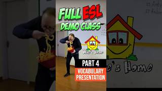 Full ESL Demo Class: Presenting New Vocabulary | PART 4 #democlass