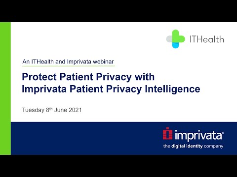 Protect Patient Privacy with Imprivata Patient Privacy Intelligence
