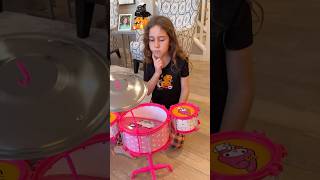 The good kid- Sierra helps Rhia fixing her Drum-always help others ❤️#shorts