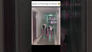 junior in First Day of Hostel #short #shorts #shortsvideo