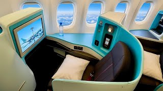 KLM New Business Class Boeing 777 (South America to Europe) - Great Flight!